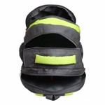 Aqsa ASB48 Designer School Bag (Black Parrot Green)